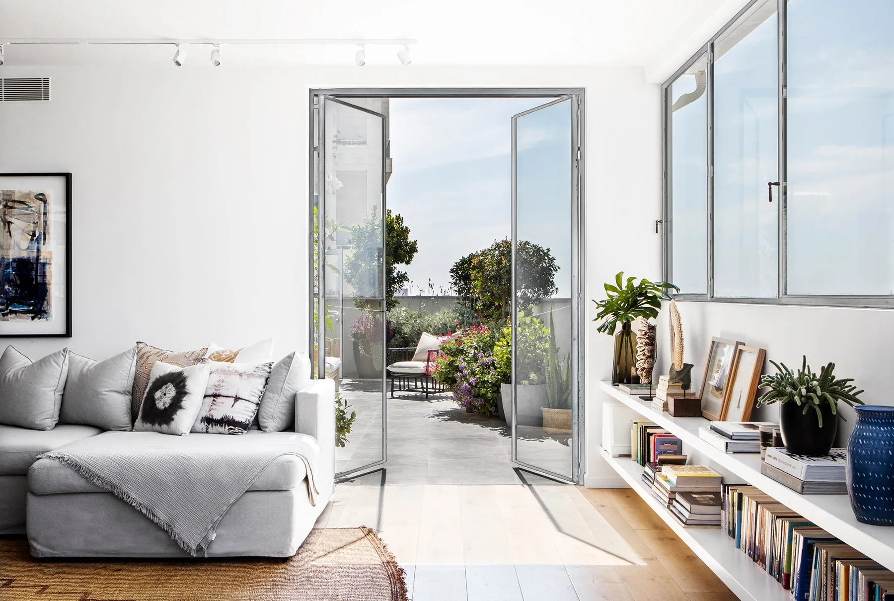 Stainless Steel Hinged Door, Private Residence