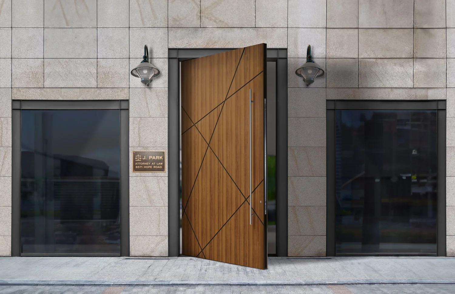 Tokyo Pivot Door, Voyage Collection