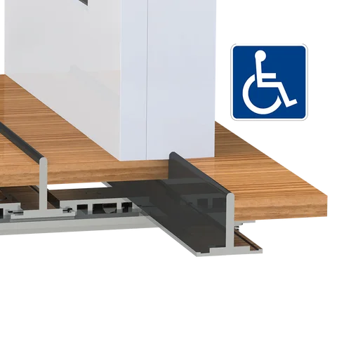 2 ½" ADA Recessed Track