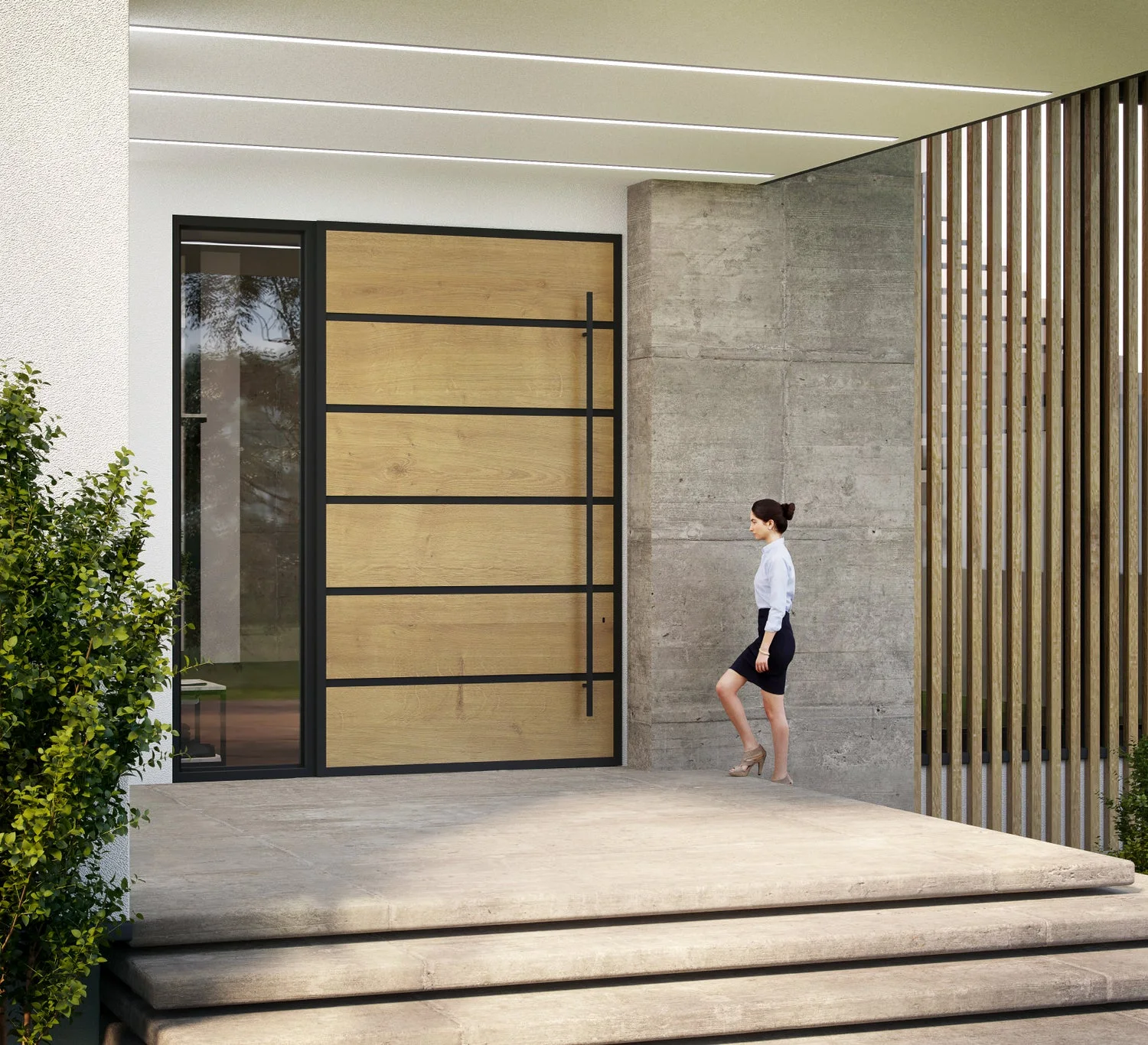 San Carlos Pivot Door, Voyage Collection