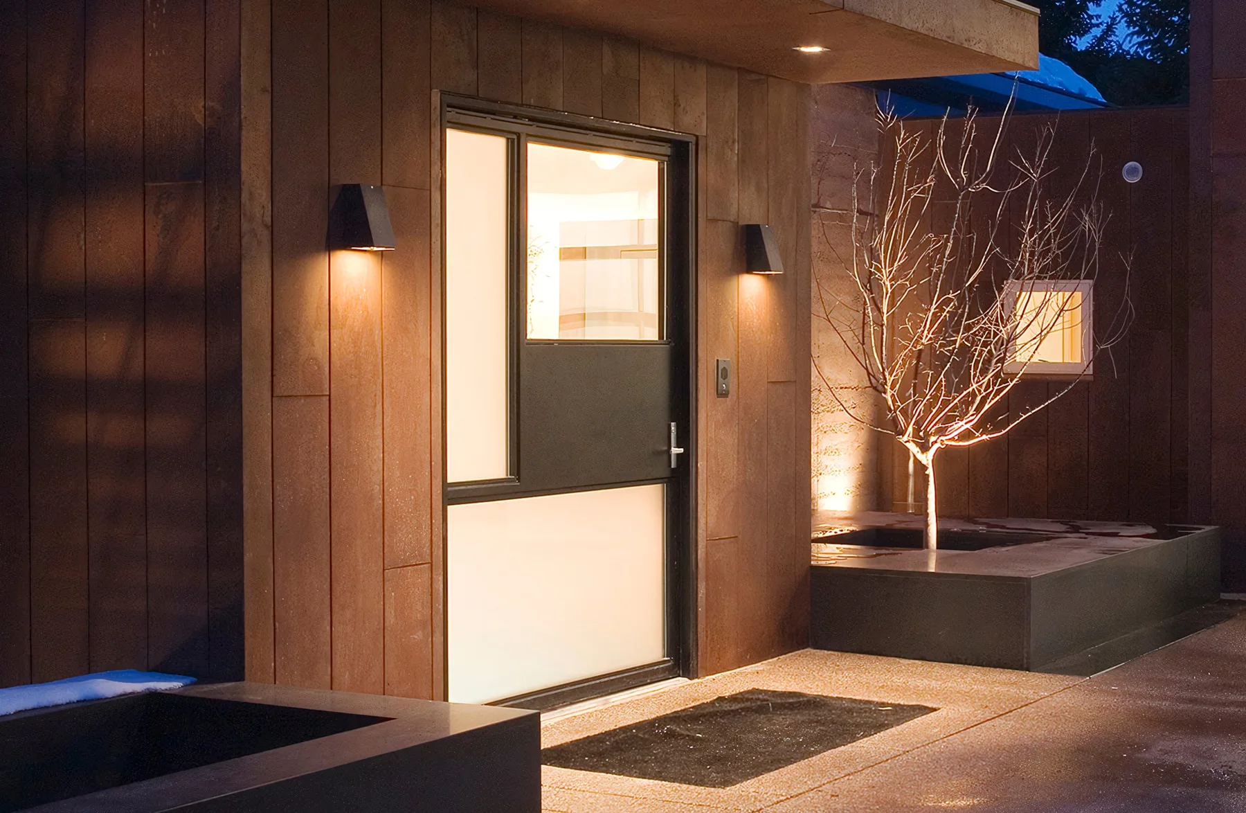 Pivot Door, Private Residence
