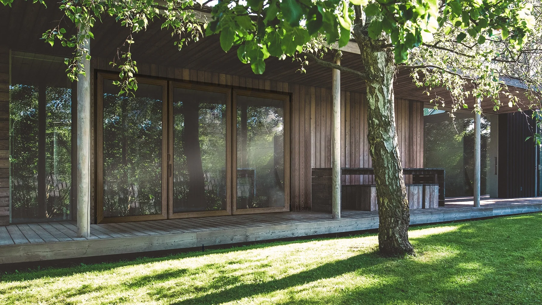 Folding doors, Commercial property
