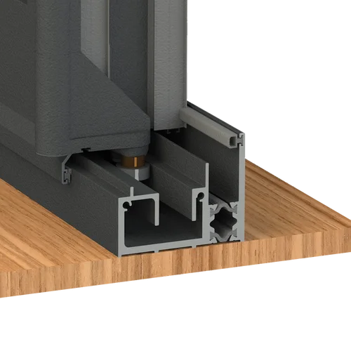 2 ³⁄₁₆" Surface Track Thermally Broken