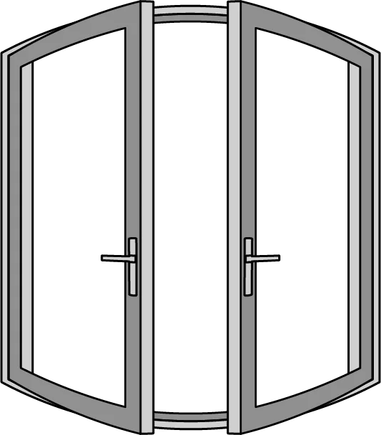 Double Radius Outswing