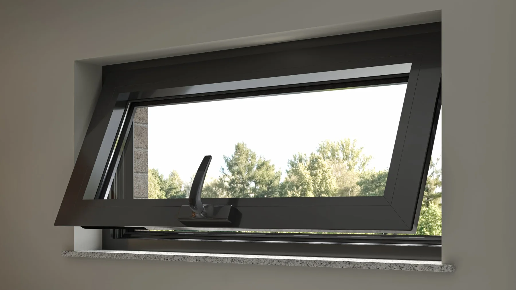 Awning Windows, Private Residence