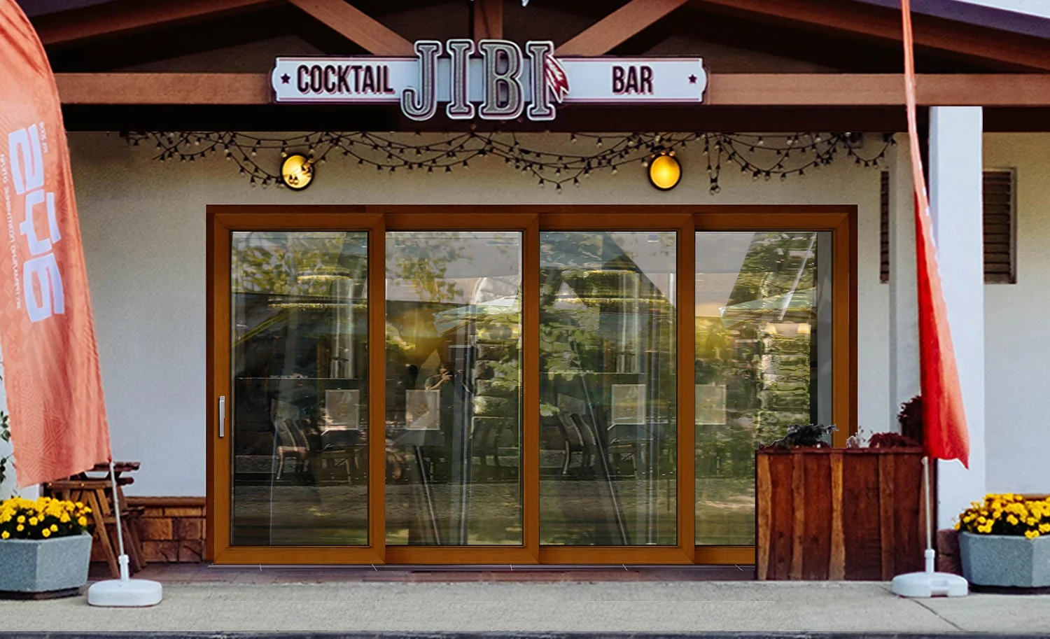 Lift and Slide Doors, Commercial Property