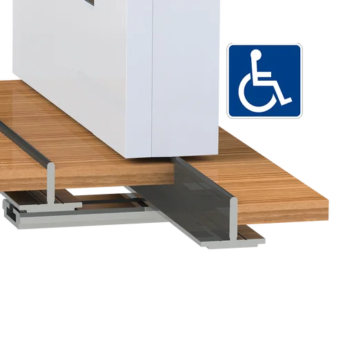 1 ¼" ADA Recessed Track
