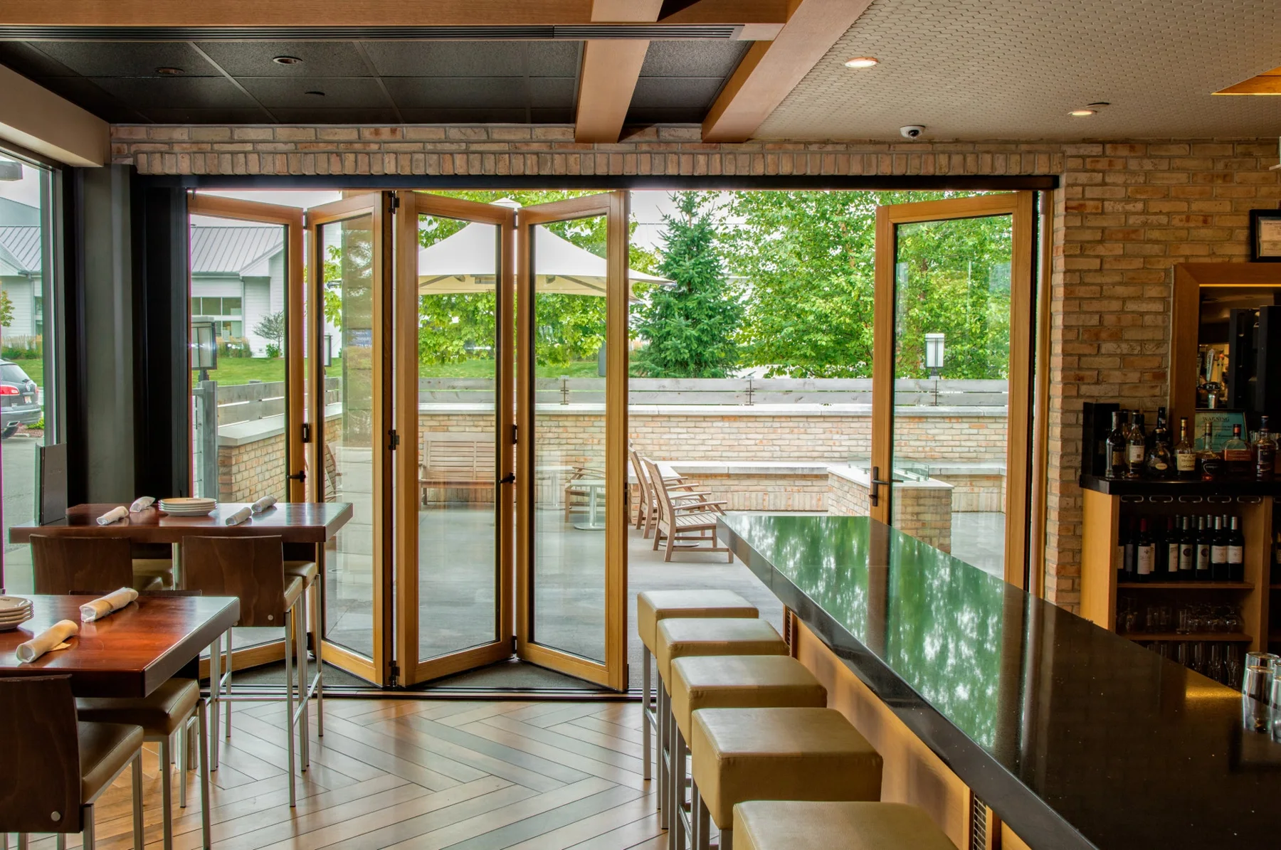 Folding Doors, Bar, Bakersfield, California